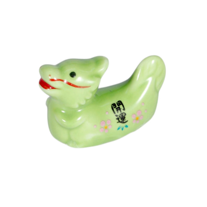 Oriental Dragon Porcelain Chopsticks Rest, 2"