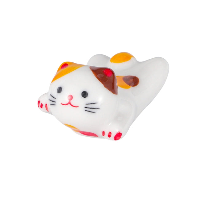 Cat Porcelain Chopsticks Rest, 2"