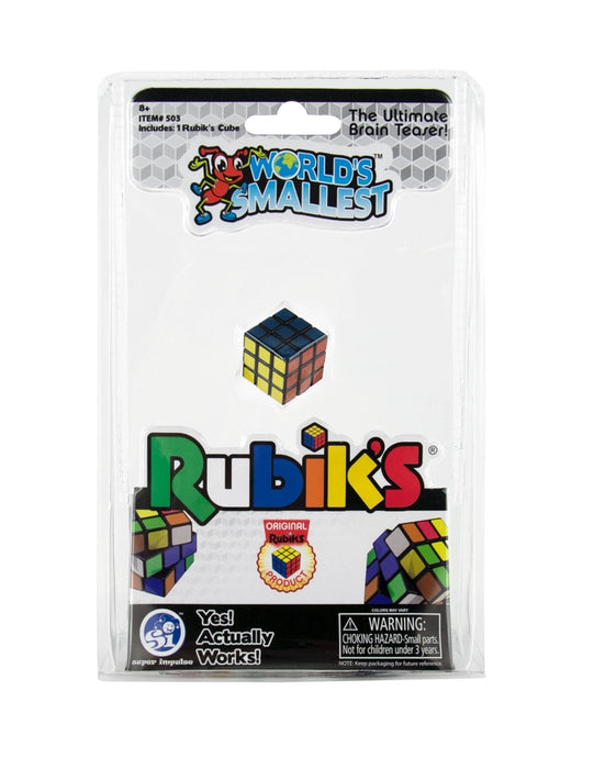 World's Smallest Rubik's Cube Mini Puzzle