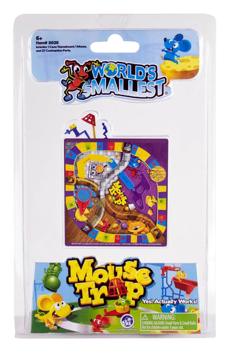 World's Smallest Mouse Trap Game - Miniature Rube Goldberg Board Game