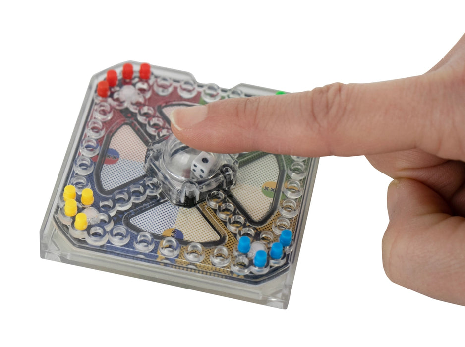 World's Smallest Trouble Game - Miniature Pop-O-Matic Board Game with Working Bubble