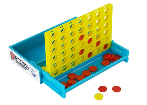World's Smallest Connect 4 Game - Miniature Pocket Strategy Game