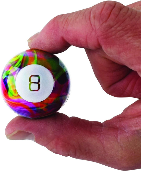 World's Smallest Tie Dye Magic 8 Ball Fortune Toy