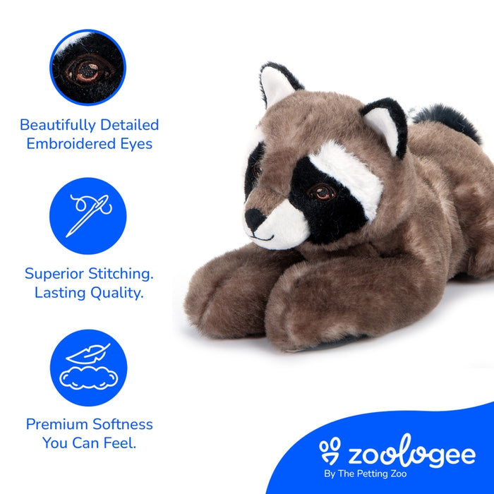Earth Keeperz Raccoon 10" Recycled Plush